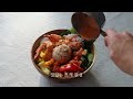 새우 포케 만들기 _다이어트 식단_Poke Bowl