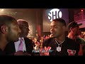 ERROL SPENCE & KELL BROOK GO AT IT IN LAS VEGAS OVER REMATCH! BOTH GO BACK & FORTH OVER SECOND FIGHT