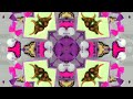 Hamster eating Jelly Roll Cake - Kaleidoscope (4K)