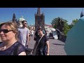 PRAGUE, CZECHIA 🇨🇿 Old Town Summer Walking Tour [4K/60 UHD, 3D Binaural Sound, Captions]