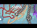 I reached 88,000+ points in snake.io🐍in the shortest possible time🐍Collect big score from the MAP🐍