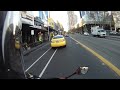 Taxi illegally overtaking me