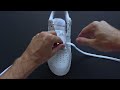 5 WAYS HOW TO LACE NIKE AIR FORCE 1 LOW