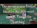 Cops n robbers How to break servers with a simple glitch