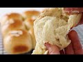 No Kneading! Just need 3-Minutes to prepare! Incredibly Easy to make fluffy almond milk buns
