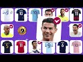 (Full 44) Guess The Football Player by Their Emoji Transfer Song Car and Country