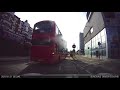 Aggressive bus driver jumps red light LJ59LWF TfL