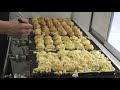 大阪のたこ焼き　プロが焼くたこ焼き(たこ焼ソース)　Delicious Takoyaki of Osaka Abeno　大阪阿倍野的美味章鱼烧烤