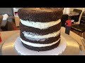 How to Properly Stack & Fill a Cake *NO TURNTABLE REQUIRED!* | Tutorial For Beginners