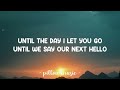 It's Not Goodbye - Laura Pausini (Lyrics) 🎵