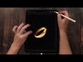 Master Drawing Gold in Procreate - Realistic Gold Ring Tutorial for Beginners