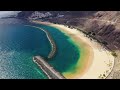 FLYING OVER TENERIFE (4K UHD) • Stunning Footage, Scenic Relaxation Film with Calming Music