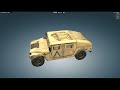 Humvee Disassembly Animation | HMMWV A2 Full Disassembly