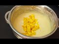 Mango  Sago Dessert Recipe || Mango Pudding || | Mango Tapioca Dessert