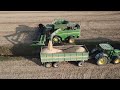 John Deere S780 | Trebbiatura soia 2023 | Tasi e Tira Team