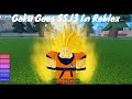 Goku SSJ3 In Roblox