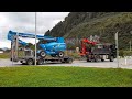 #lkw#kran#transport# Brixlegg, Tirol, Austria