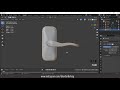 modeling a door in blender 2.91