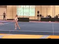 Level 10 floor routine. #Gymnastics