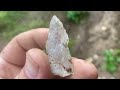 A Rare Crystal Arrowhead Found!