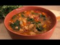 My Italian friend gave me a recipe for Easy Bean Soup! So delicious you'll want more!