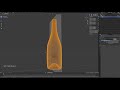 Product Rendering in Blender: Wine Bottle Modeling, Texturing, Lighting (1/2)