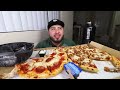 PIZZA HUT MUKBANG & SPICY WINGS!!!