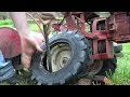 Swapping Tires On the Troy-Bilt Horse Tiller Without Removing Rims