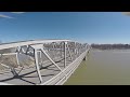 Watervill Bridge aerial over the Maumee