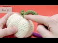 How to Crochet a Pumpkin || Easy Beginner Crocheting Tutorial - NO SEWING!