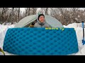 Solo Winter Camping & Testing The Kilos Gear AeroCloud Sleeping Pad!