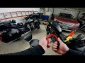 Harley Ignition Coil and Switch Relocation with Wire Tuck - Iron 883