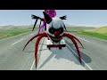 ALL MONSTERS.EXE Big & Small Cars vs Broken Bridge with CAR EATER | BeamNG.Drive