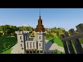 How To Build A Castle Minecraft Tutorial | Medieval Castle Part 1