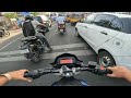 My first motovlog|😍Tamil motovloger|Yamaha FZ|GoPro view|Tamil|Bad_Eyes
