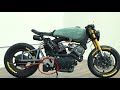 Cafe Racer (YAMAHA VIRAGO XV 750 by  De Stijl Moto)