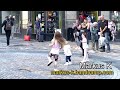 Kids Can’t Resist Busker’s Groove in Inverness - ‘Jumping Jack Flash’ (Stones)