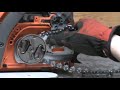 Husqvarna 400 Series Chainsaw Chain Tension. Husqvarna 435, 440, 445, 450, 455, 460 chainsaws