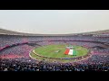 National anthem 🇮🇳 vs Pak World cup 2023 by 1.3 Lakh people  Narendra Modi Stadium