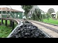 RIDE BEHIND A MODEL LIVE STEAM LOCO !!, #shorts