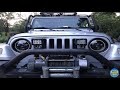 D.I.Y. - How To Install And Wire LED Halo Projector Headlights On A Jeep Wrangler