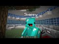 Skeppy vs BadBoyHalo UNDERWATER House Battle! - Minecraft