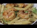 Shrimp Alfredo | Dairy-Free Alfredo Sauce | Shrimp & Broccoli Alfredo | Shrimp Alfredo Pasta