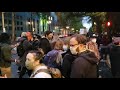 Protesters advise Portland police officers to 