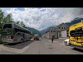 DRIVING IN SWISS (GRINDELWALD) MOST  BEAUTIFUL VILLAGES  IN SWITZERLAND - 4K