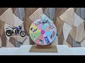 How to make a cardboard spinning wheel | Prize wheel | DIY wheel