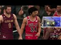 Chicago Bulls Vs Cleveland Cavilers (NBA 2K23 Game 1)