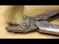 Very Rusty WW1 Wire Cutters Restoration