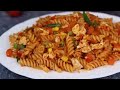 ঘরোয়া উপকরনে স্পাইসি মাসালা পাস্তা ॥ Pasta Recipe Bangla ॥ Spicy Egg Pasta ॥ Pasta recipe
