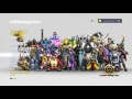 Overwatch- unboxing anniverary event 25 lootboxes